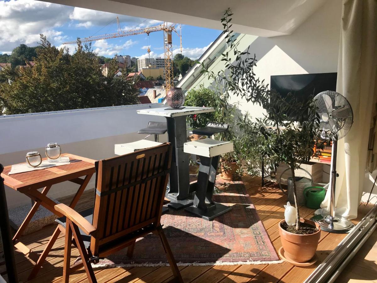 Ueber Den Daechern Der Stiftsstadt! Exklusives Loft Kempten Exterior photo